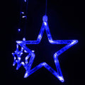 12星 138LED カーテンストリングライト