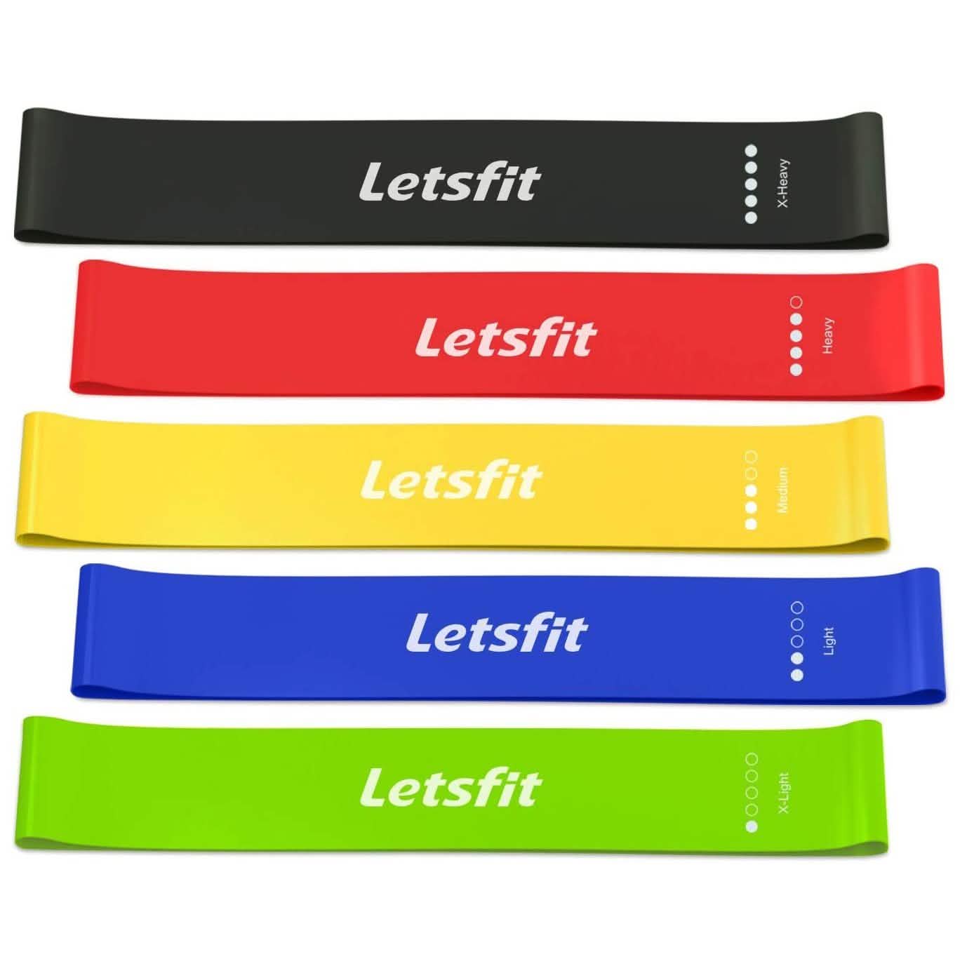 12 x 2 Letsfit レジスタンスループバンド