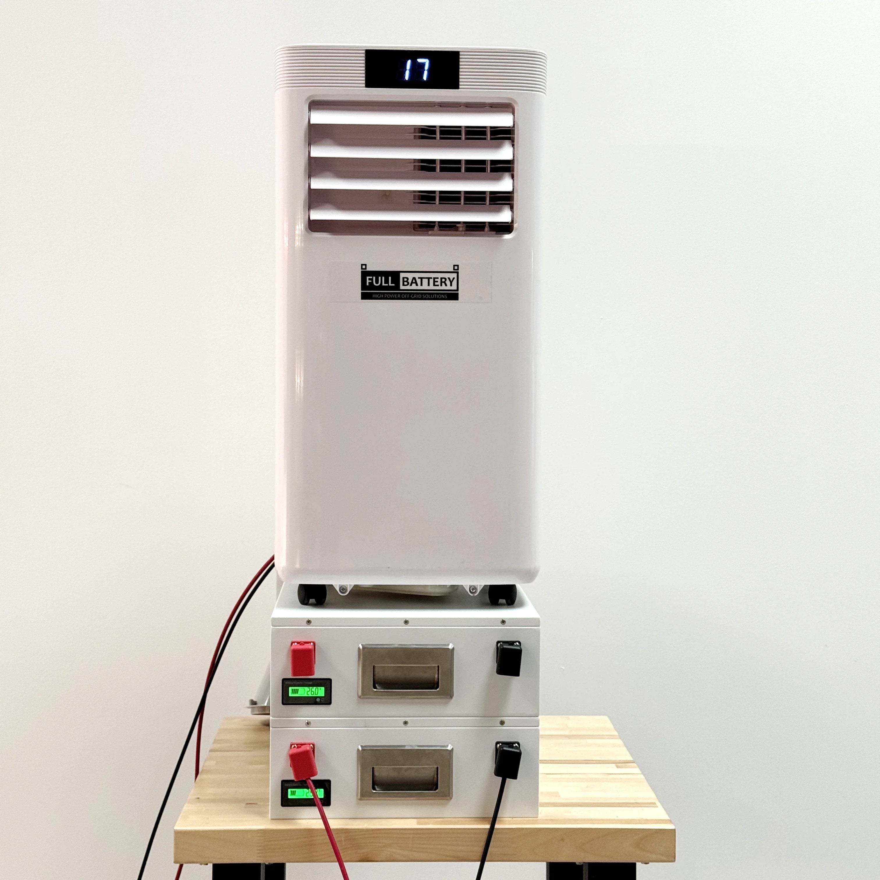 Climatiseur et Chauffage (thermopompe, 12 000 BTU/h) Portables DC 24V Purs, à Batterie/Solaire