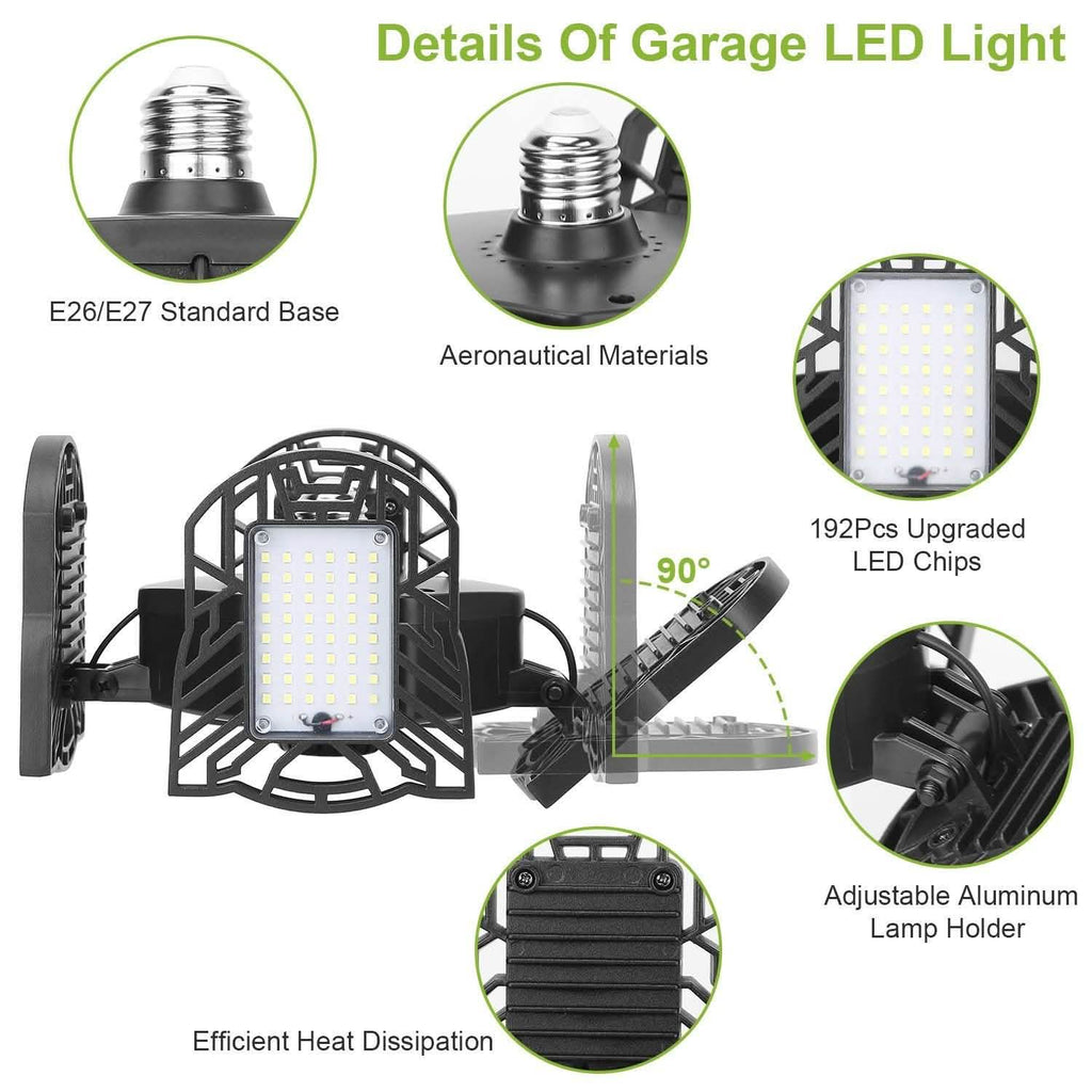 12000LM LED Garage Light