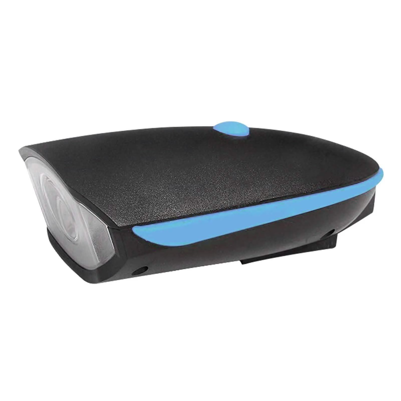 1200mAh 充電式自転車ヘッドライト ホーン付き