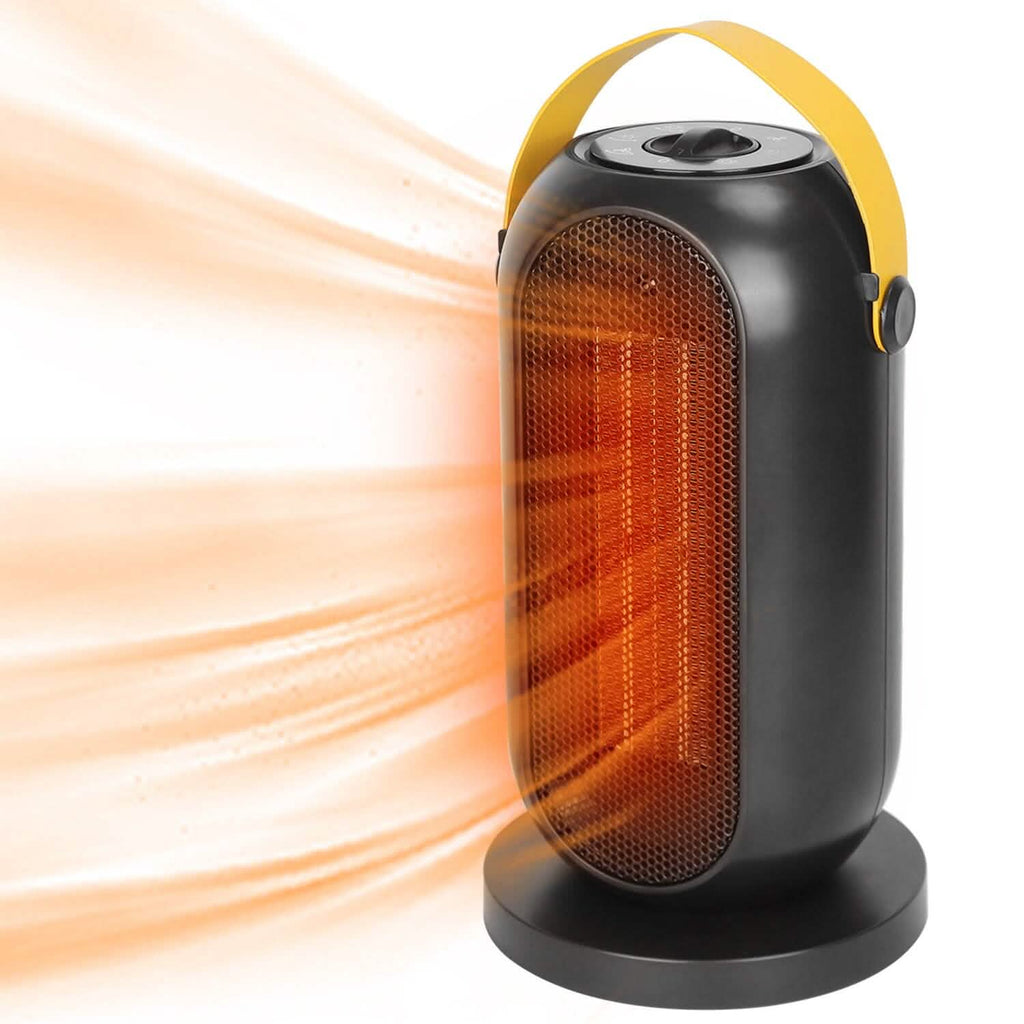 1200W ポータブル 電気ファンヒーター