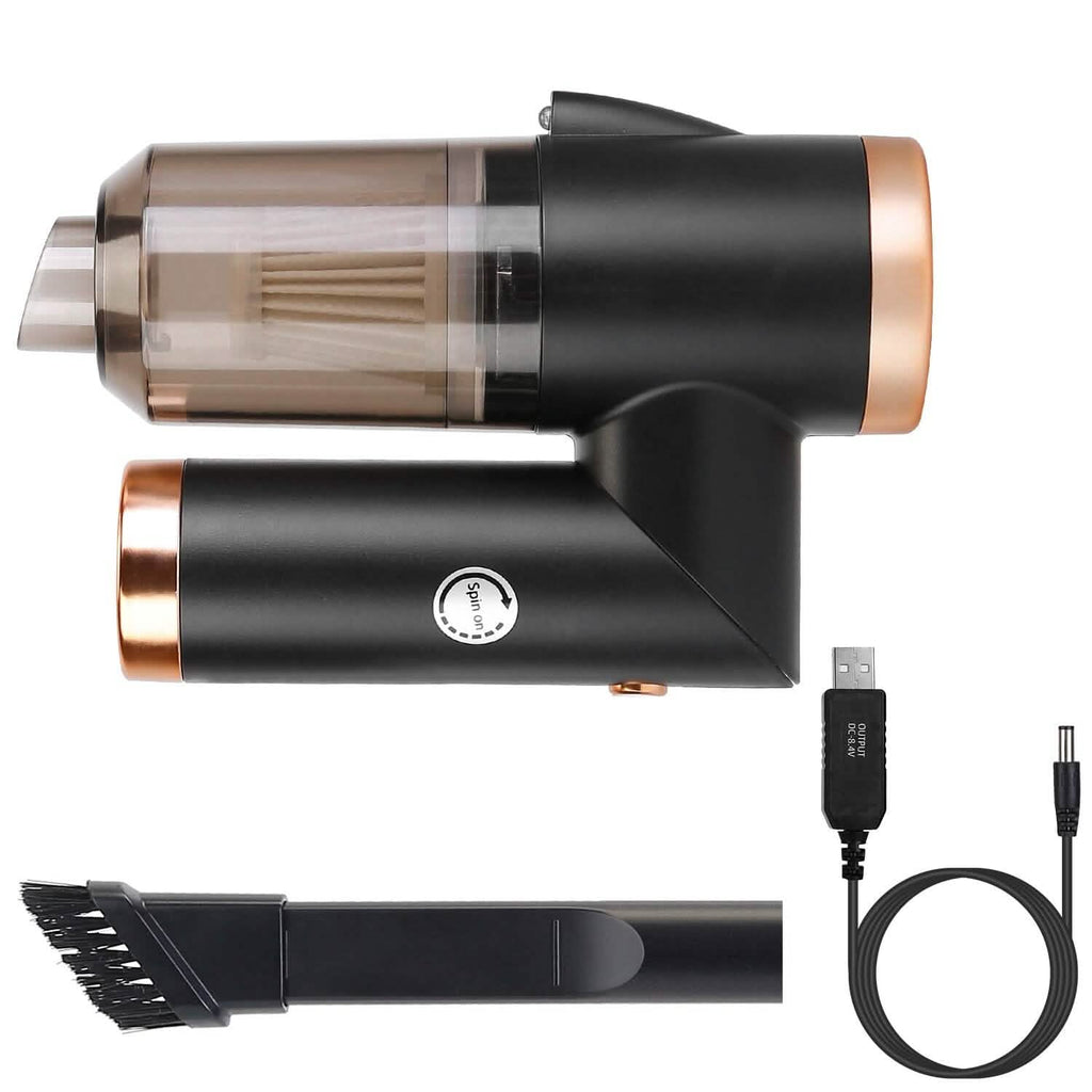 120W 9000PA Cordless Handheld Car Vacuum Cleaner with Searchlight