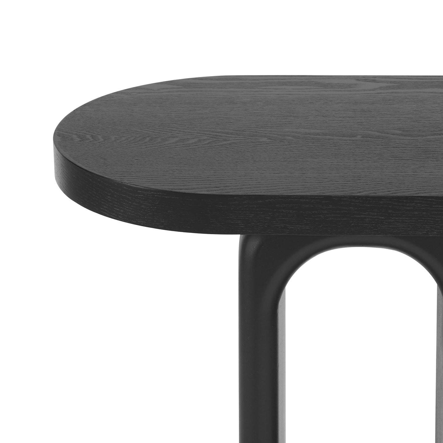 50" Modern Art Sculptural Console Table