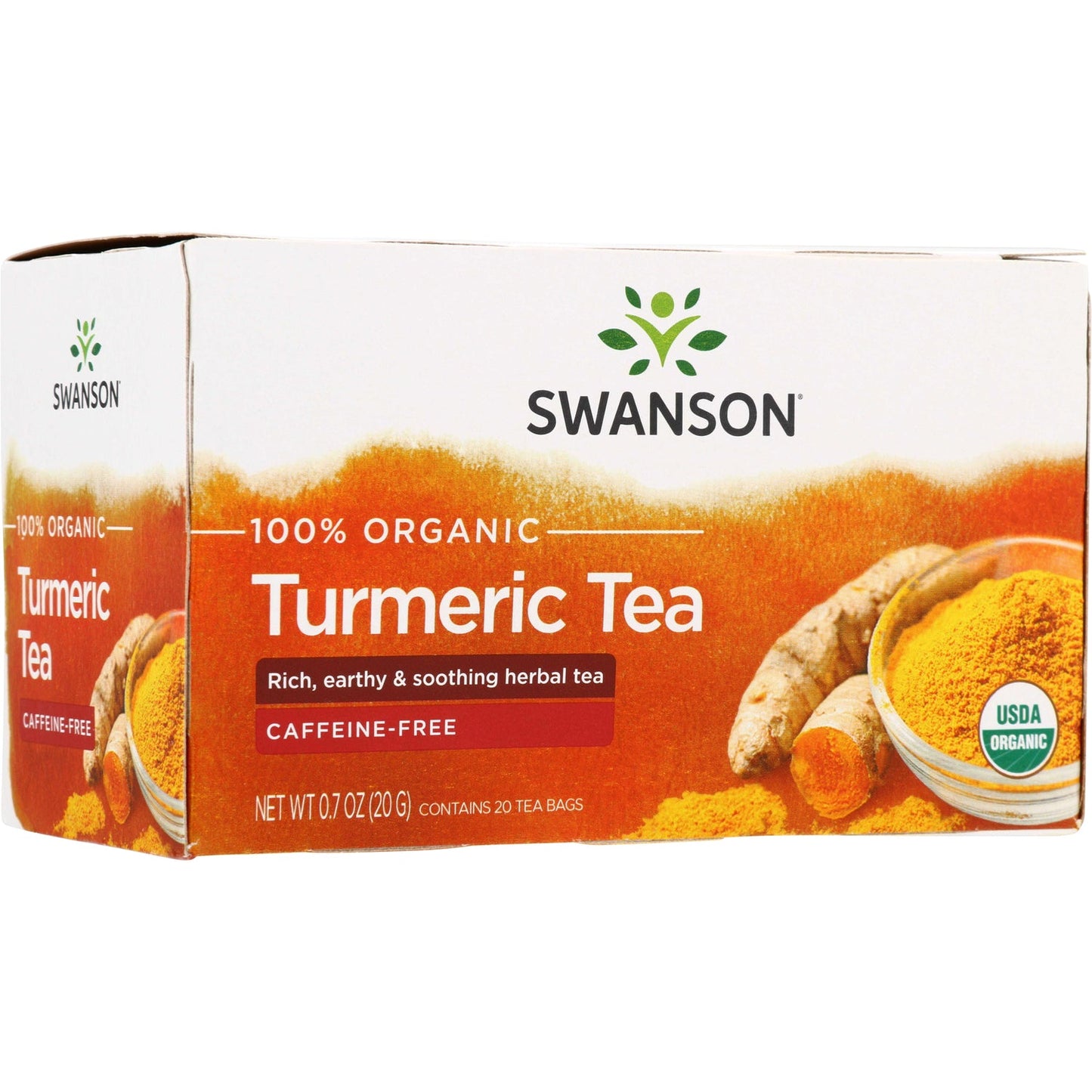 100% Organic Turmeric Tea - Caffeine Free