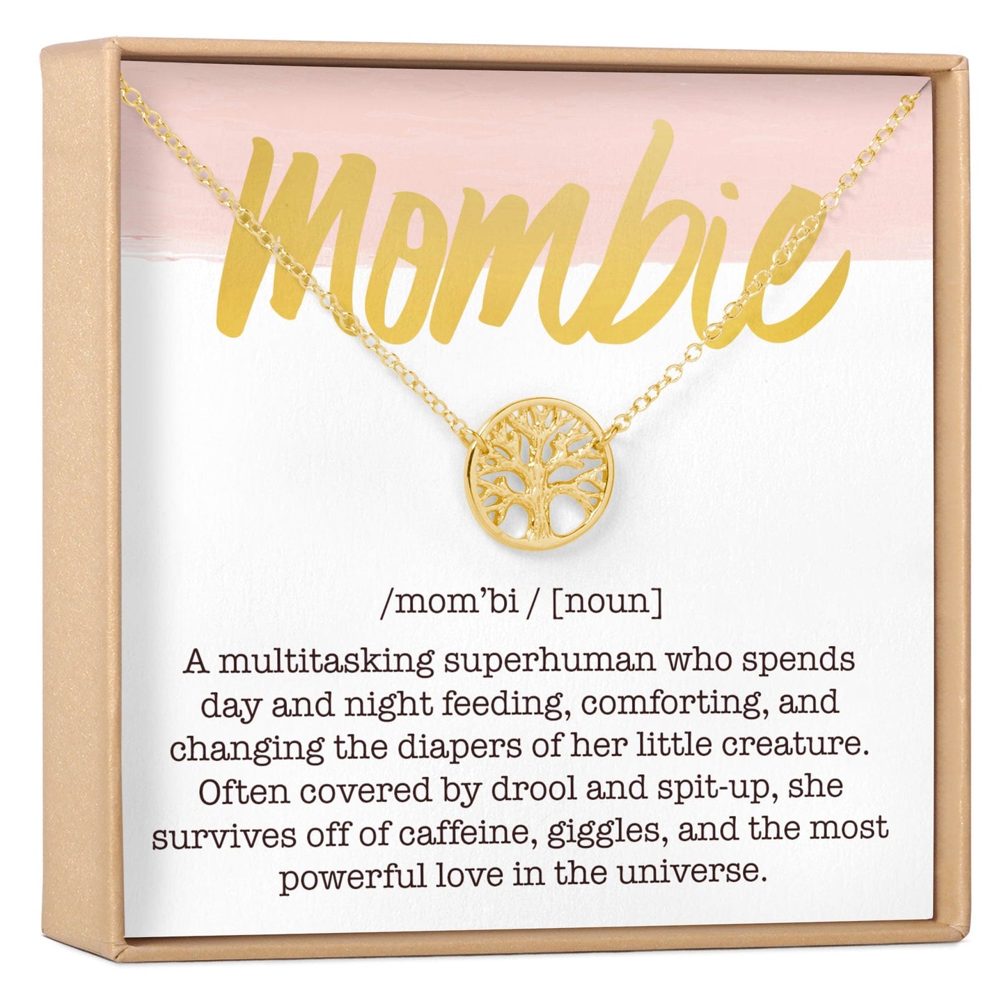 Mombie (New Mom) Necklace, Multiple Styles Necklace
