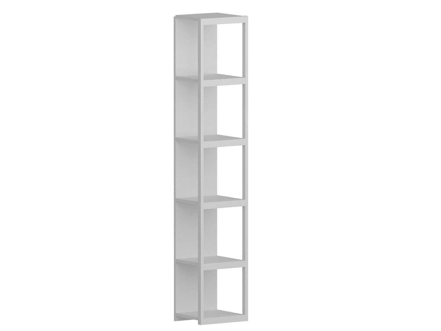 Texas 71" Tall Metal Manufactured Wood Bookcase