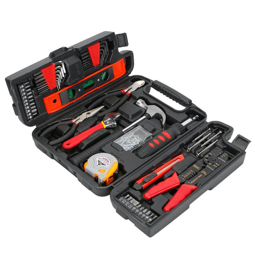 Kit de 129 pièces : Trousse à outils manuels pour la maison