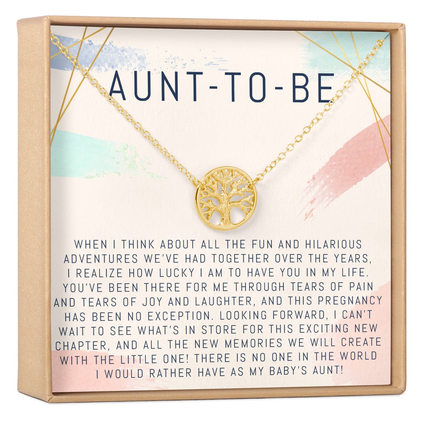 Aunt to Be Necklace, Multiple Styles Necklace