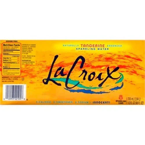 LA CROIX Tangerine Sparkling Water - Refreshing Tangy & Flavorful 96oz