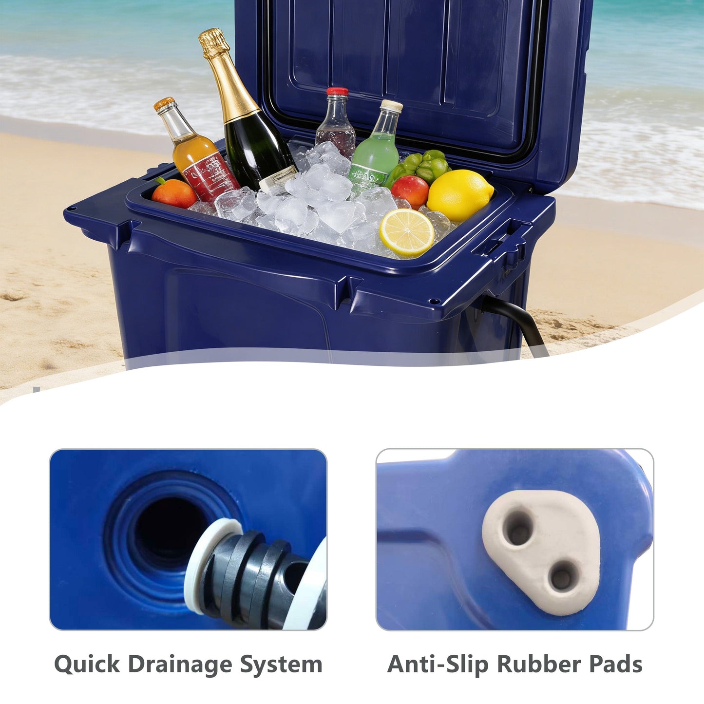 25QT Portable Insulated Cooler