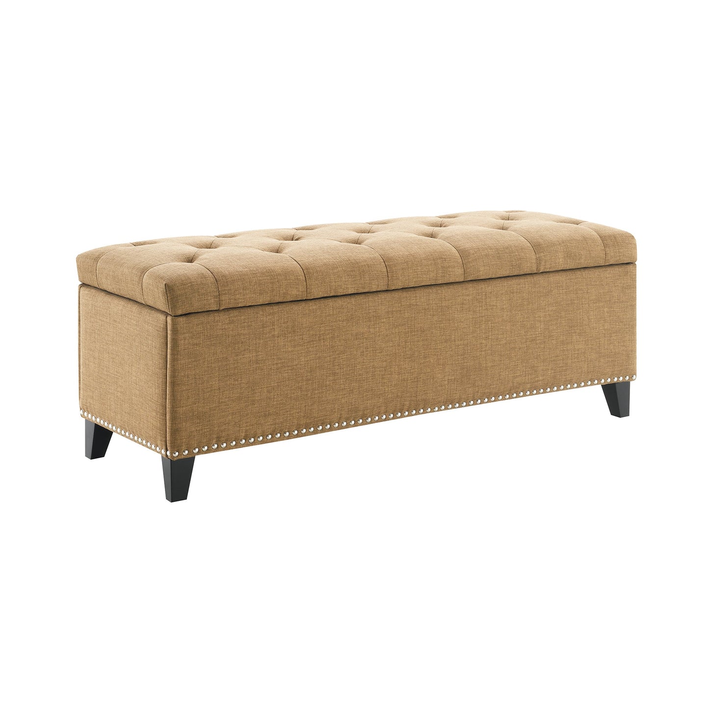 47.5" Storage Ottoman with Safety Close Hinge