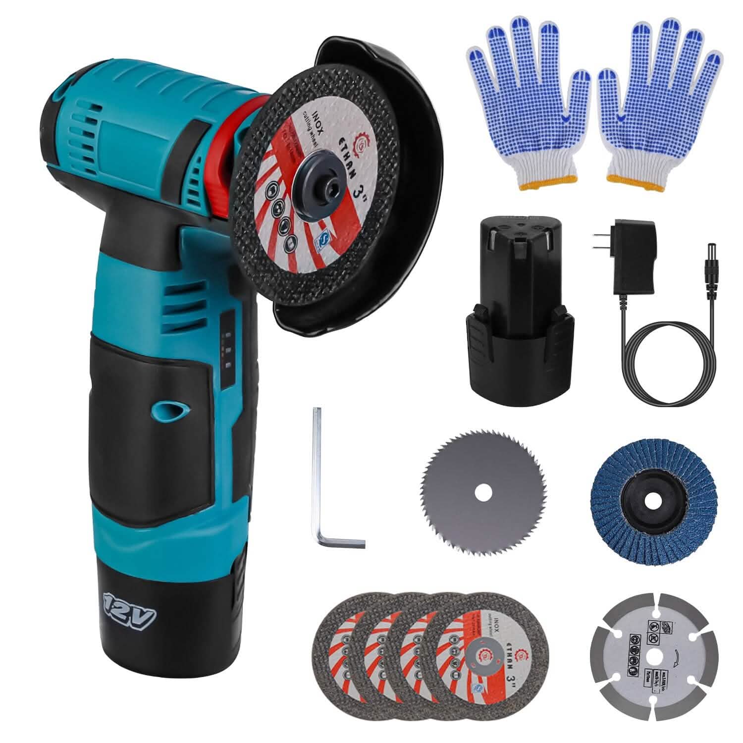 12V Cordless Mini Angle Grinding Machine
