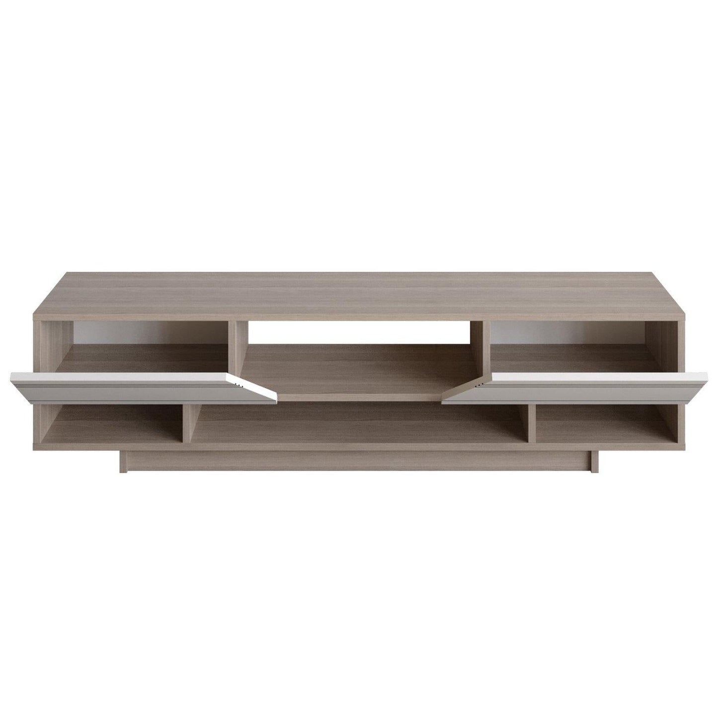 Aspatria 63" TV Stand and Media Console with Cabinets and Shelves fro TVs up to 72"