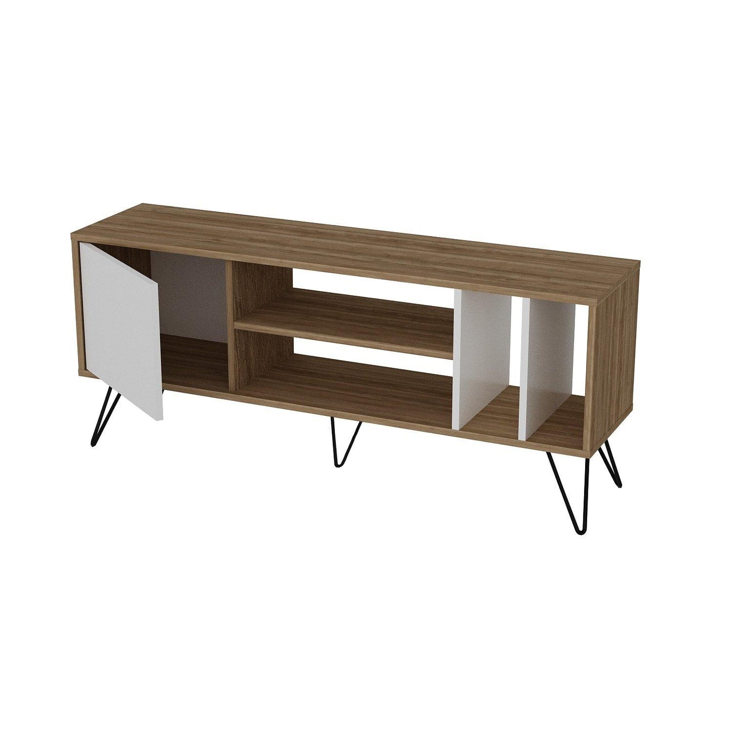 Mistico 55" TV Stand - Mid-Century Modern Media Console for TVs up to 63"