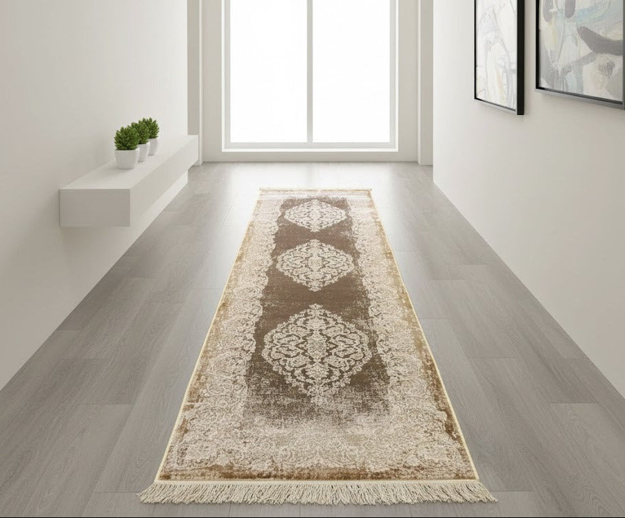 Persian-Inspired. Modern Defined. Turkish Made Rug, 2' 7" x 9' 10"(O)