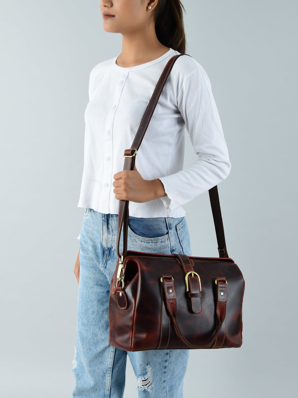 Wineberry Chic Handbag