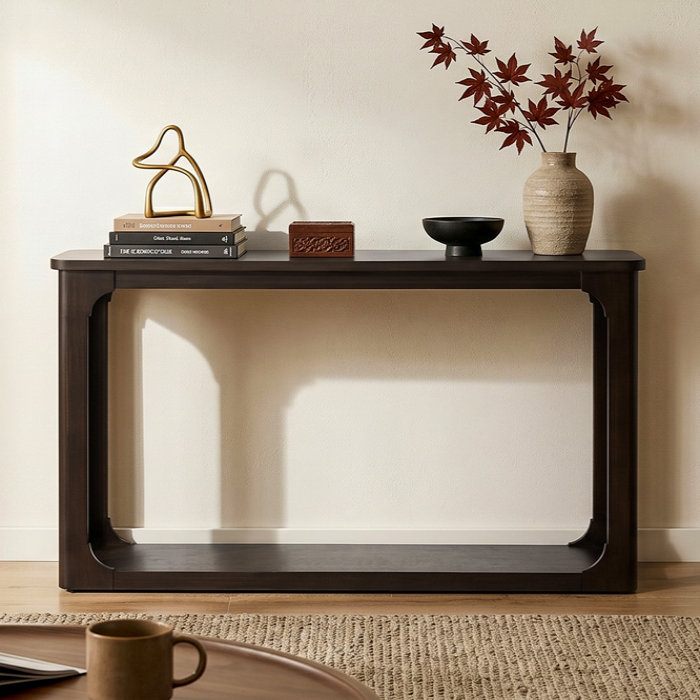 55" Sleek Minimalist Console Table