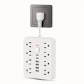 14-in-1 Power Strip With 4 USB Outlets, 2 Type-C Outlet and 8 AC Socket Outlets