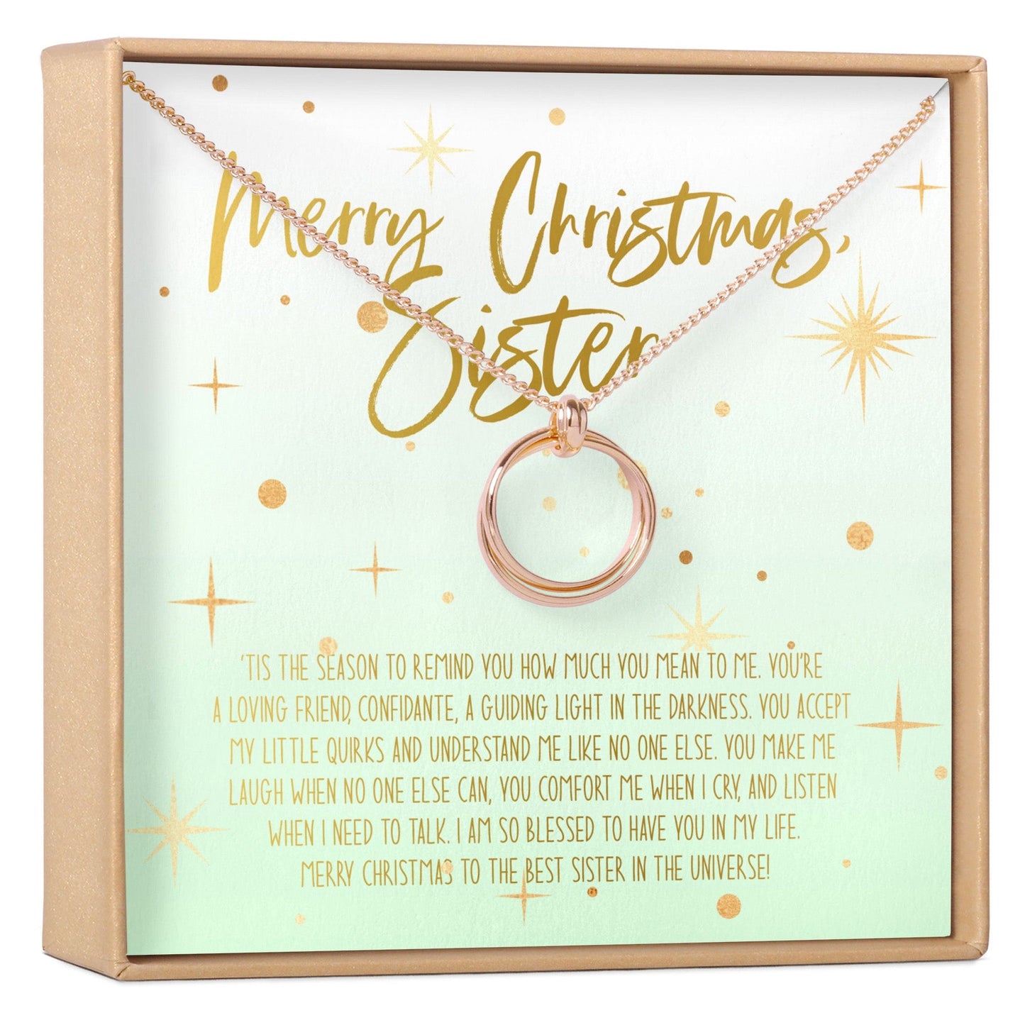 Christmas Gift for Sister Necklace, Multiple Styles