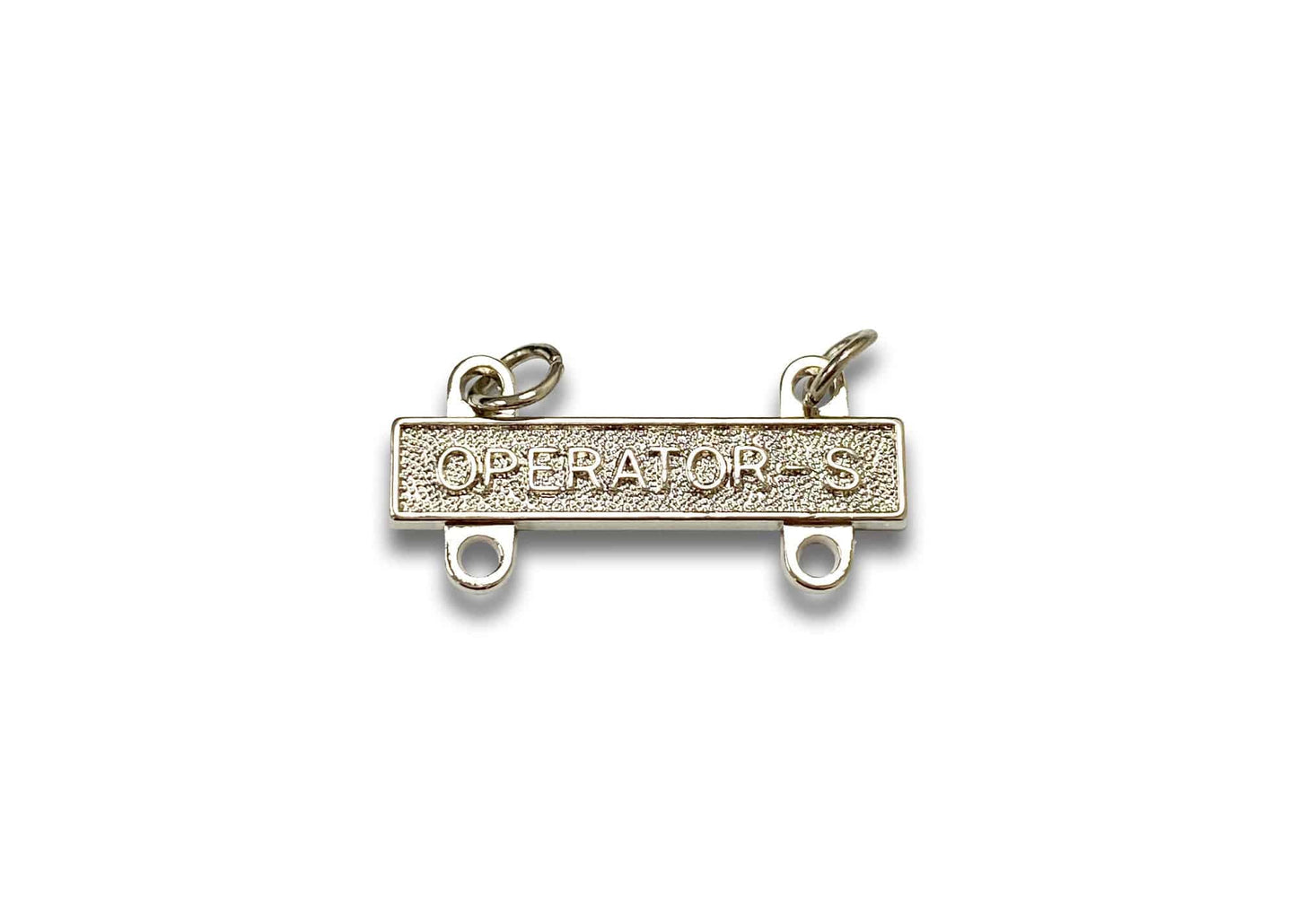 U.S. ARMY OPERATOR "S" Q-BAR STA-BRITE® Qualification Bar