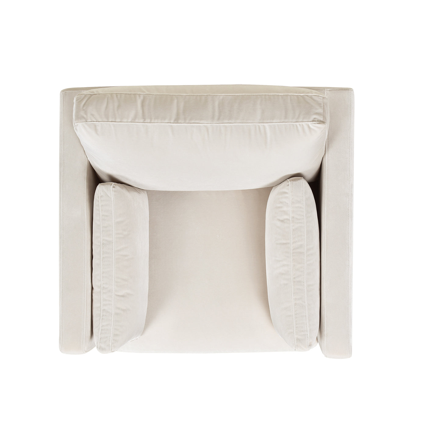 Knox 36" Modern Farmhouse Arm Chair in French Velvet