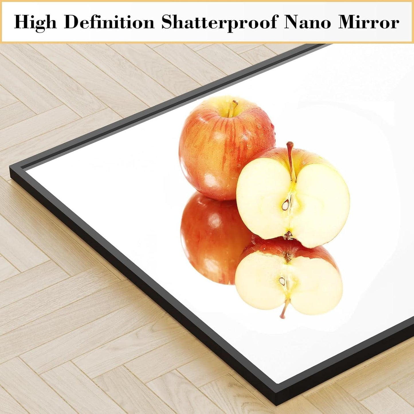 Full Length Floor Mirror 59x17 Aluminum Frame for Bedroom