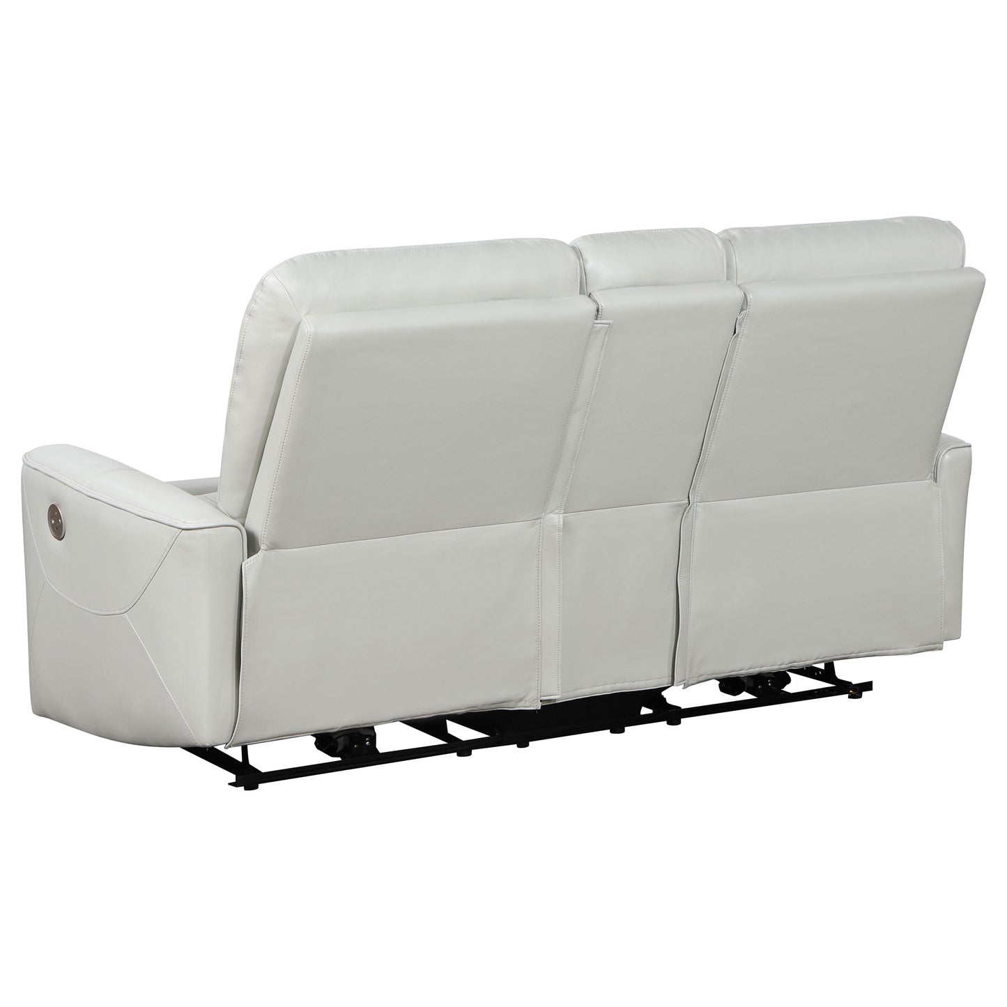 Denson Dove Power Reclining Loveseat