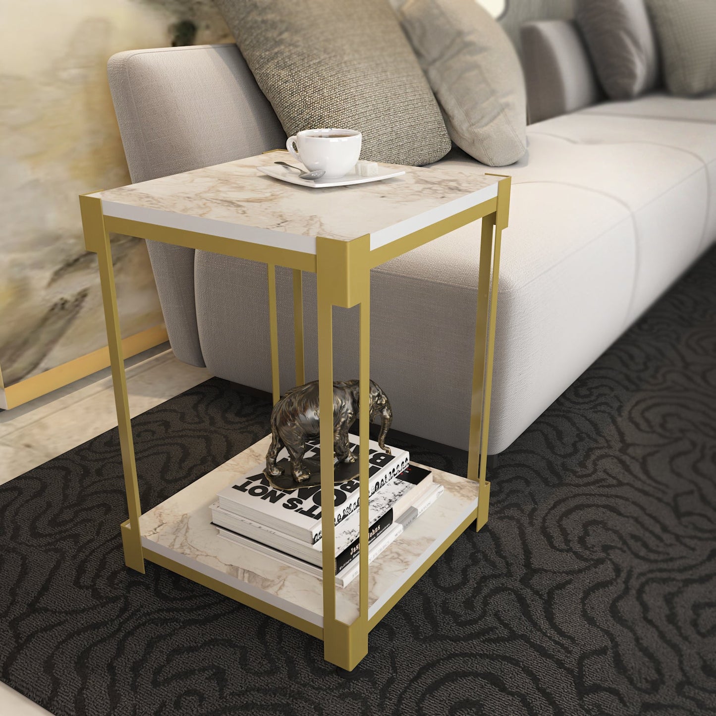 Flora & Zenas Living Room Table Set