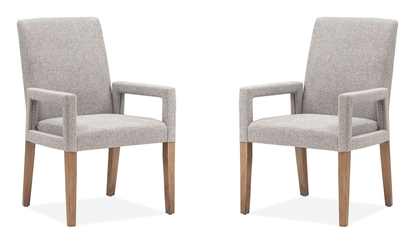 Lindon - Dining Arm Chair With Upholstered Seat & Back (Set of 2)