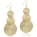 14K Gold Drop Dangle Earrings