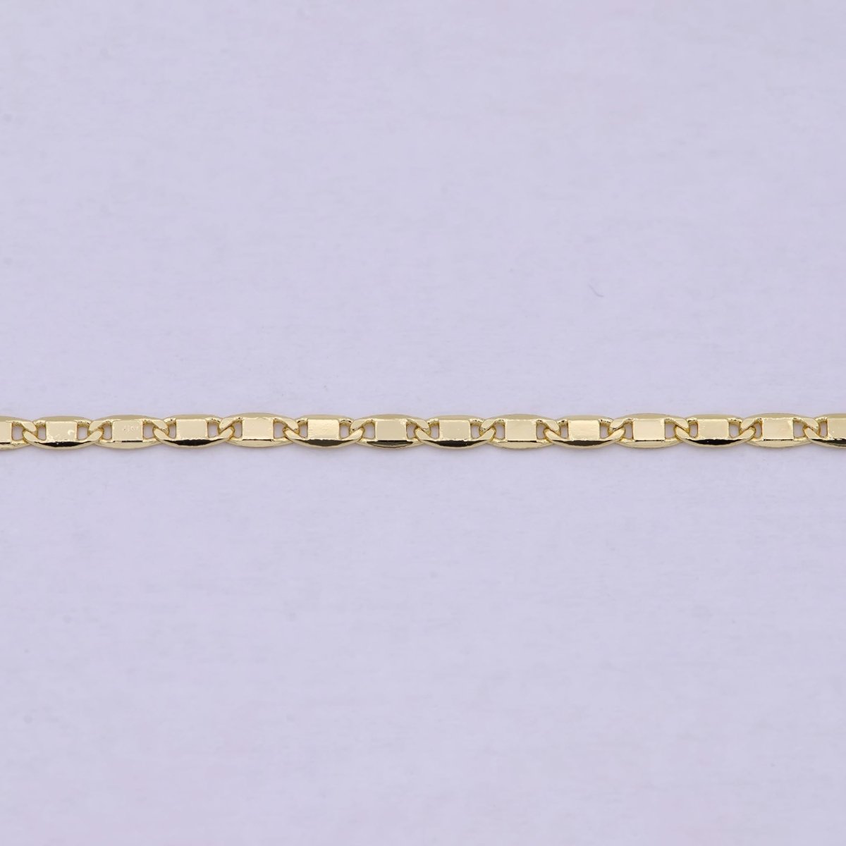 14K Gold Filled Anchor Chain, Dainty 1.6mm in Width, Layering 24 Inch Anchor Finished Chain with Spring Ring | WA-619 Clearance Pricing