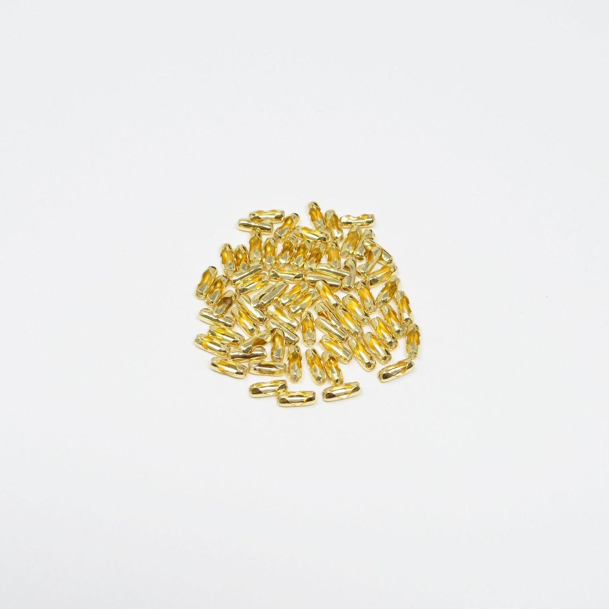 14K Gold Filled Rectangle Crimp Tube Beads For DIY Jewelry Making Supplies Kit  L-163