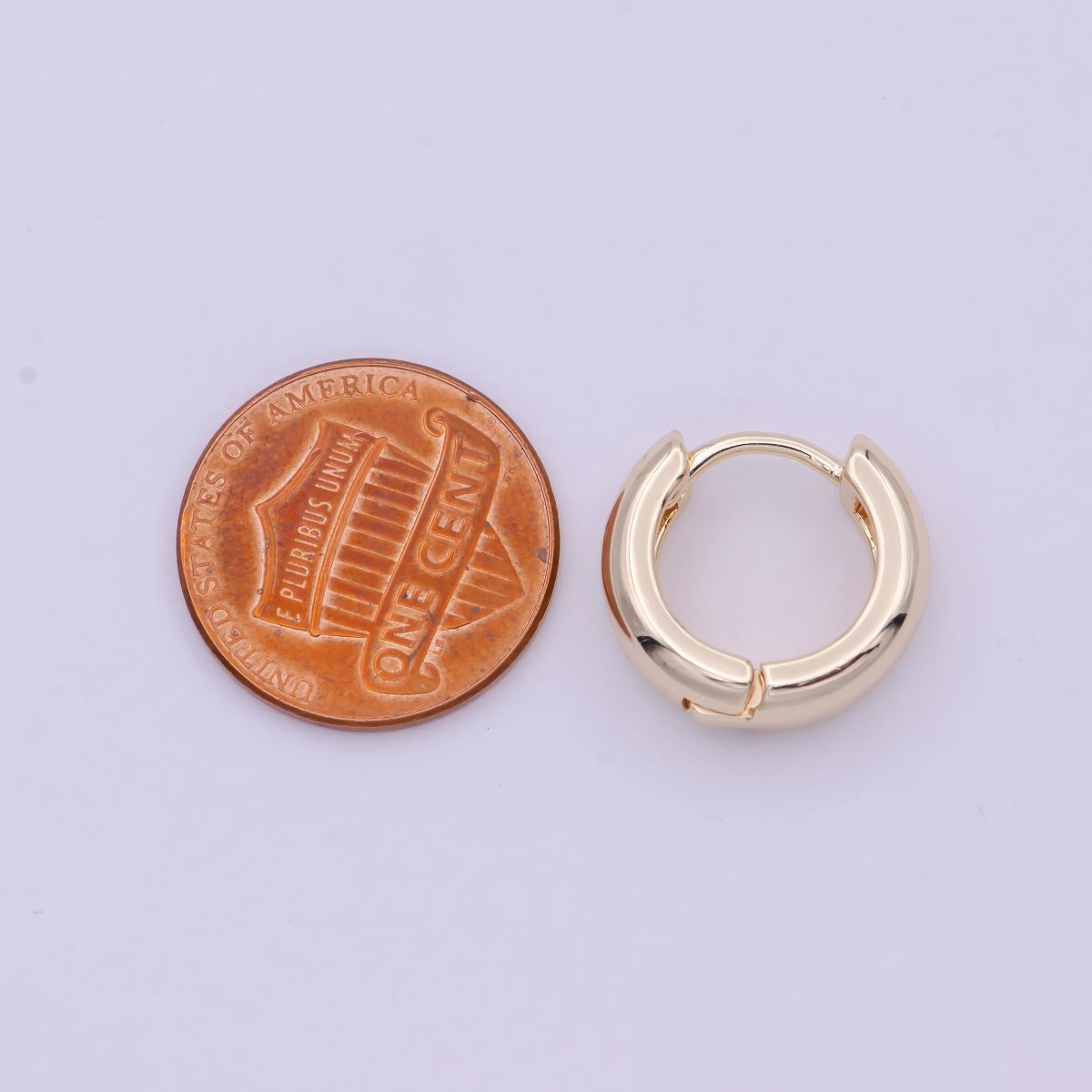 14K Gold Filled Small Lever Back Hoop Earrings Hypoallergenic Jewelry T-279 T-262 T-263 T-264