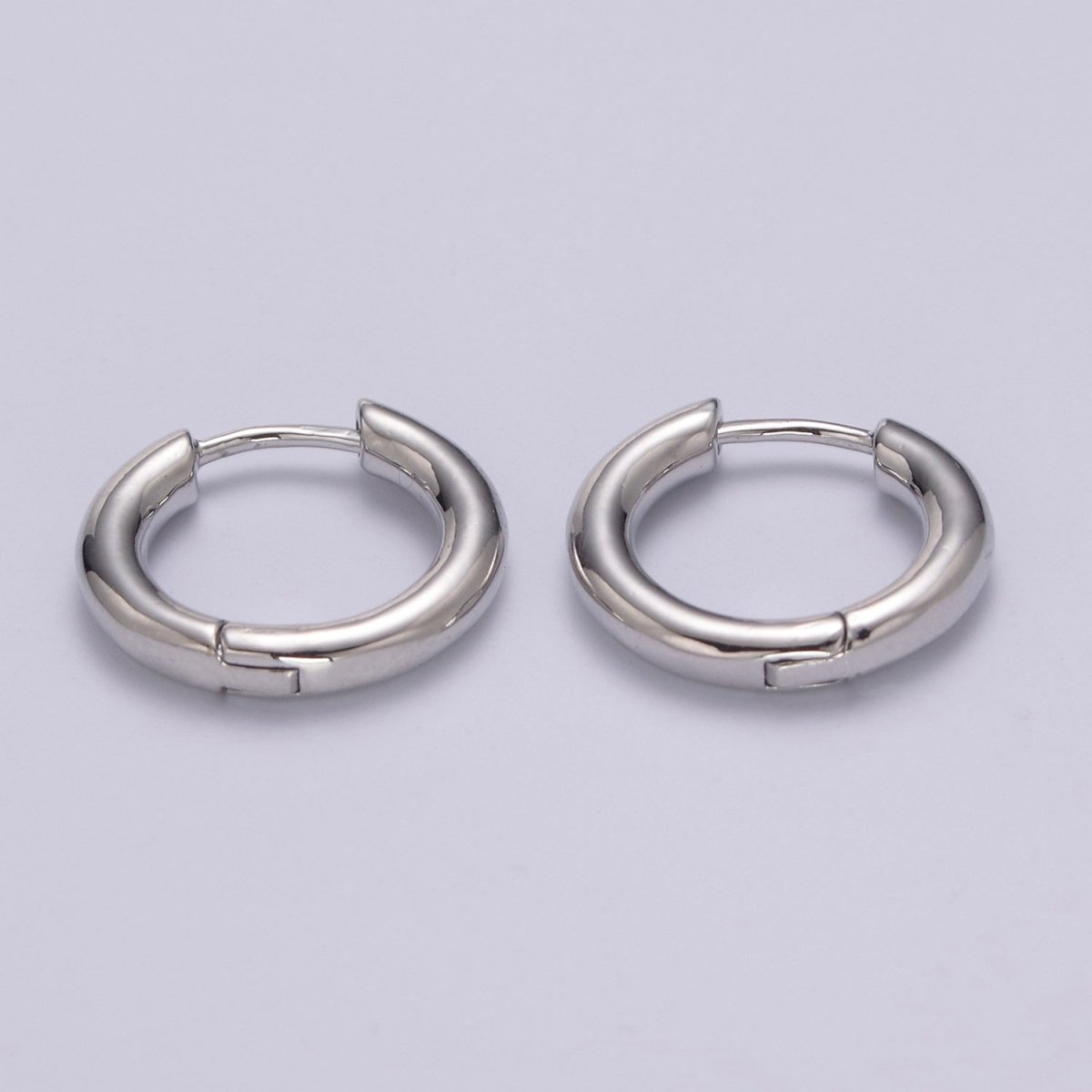 14K Gold Filled Thick Huggie Hoop, Small Hoop, Tiny Hoop Earrings, Gold Thick Huggie Hoop Earrings, Simple Thick Huggie Hoop, Daily earring T-246 ~ T-249