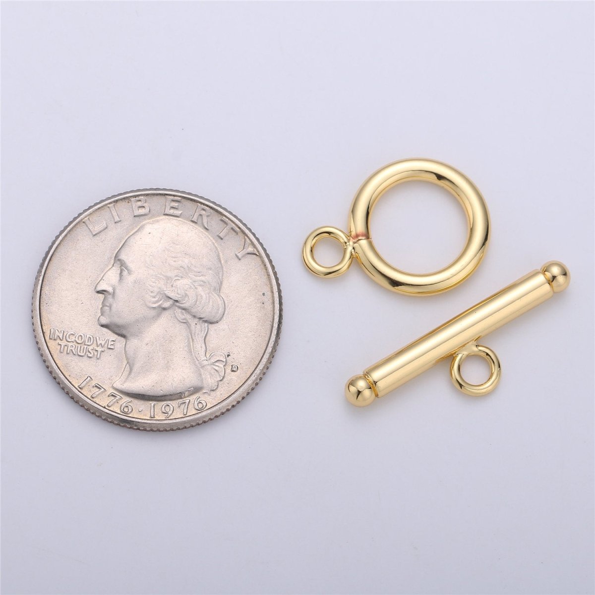 14mm 14K Gold Filled Toggle Clasp OT Clasp Finding for Necklace Bracelet Component K-175 K-556 K-779 K-784