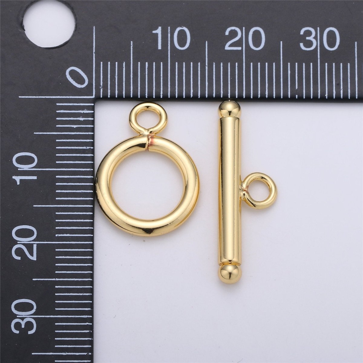 14mm 14K Gold Filled Toggle Clasp OT Clasp Finding for Necklace Bracelet Component K-175 K-556 K-779 K-784