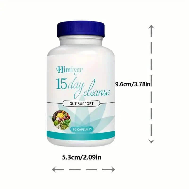 Cure détox de 15 jours – Probiotiques, efficacité intestinale, côlon, complément de soutien digestif