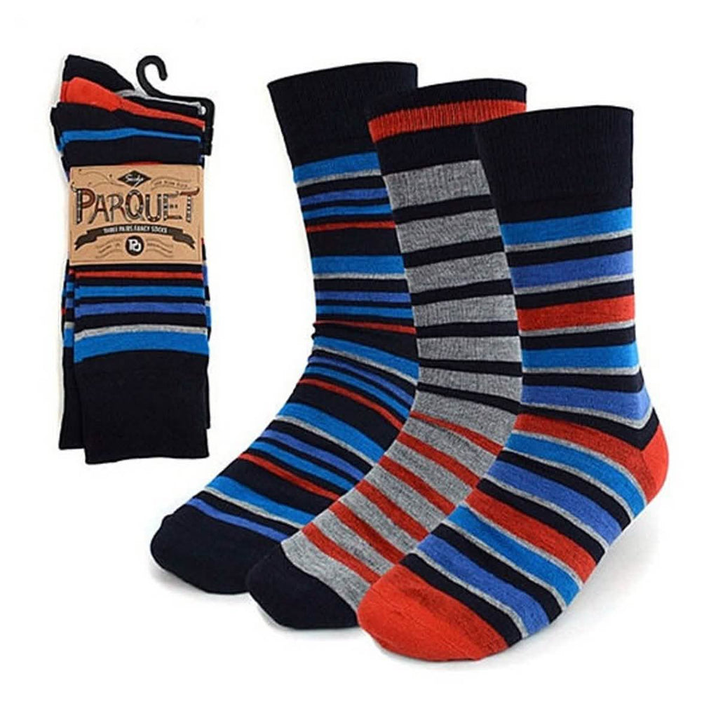 15 paires : chaussettes fantaisie à motifs en parquet pour hommes
