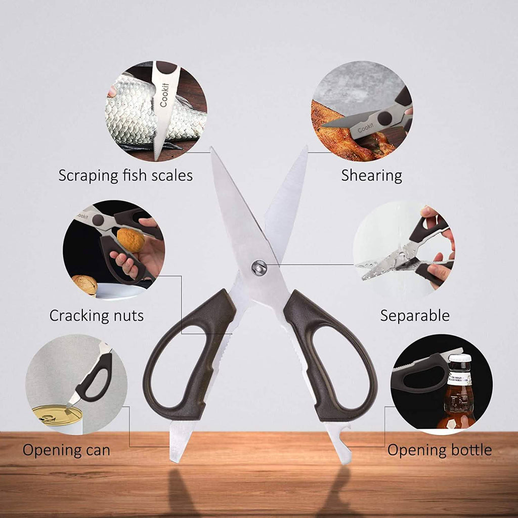 Ensemble de 15 couteaux de cuisine en acier inoxydable