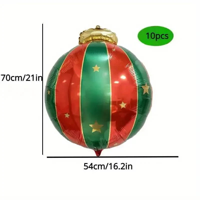 15個セット：巨大割れないクリスマス吊りボール飾り