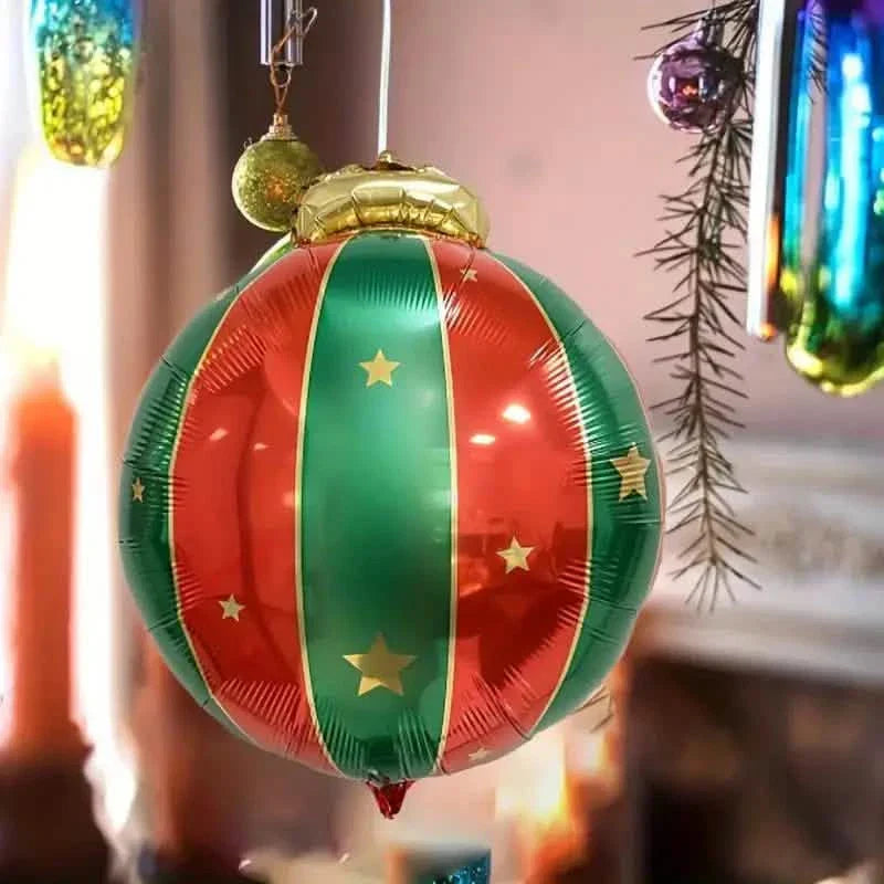 15個セット：巨大割れないクリスマス吊りボール飾り