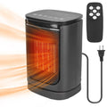 Radiateur Soufflant Électrique Céramique 1500W avec 3 Modes, Télécommande, Affichage Numérique