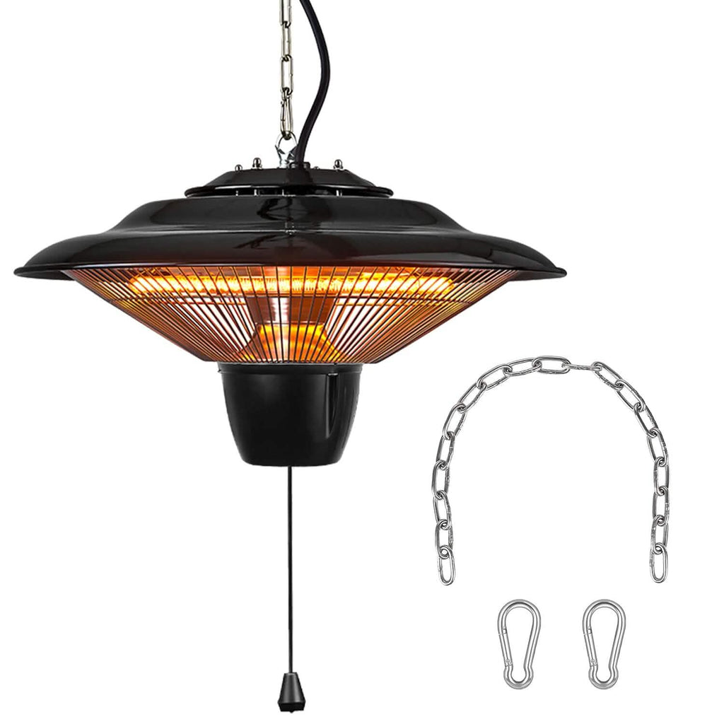 1500W 屋外用吊り下げパティオ 超静音電気ヒーターランプ