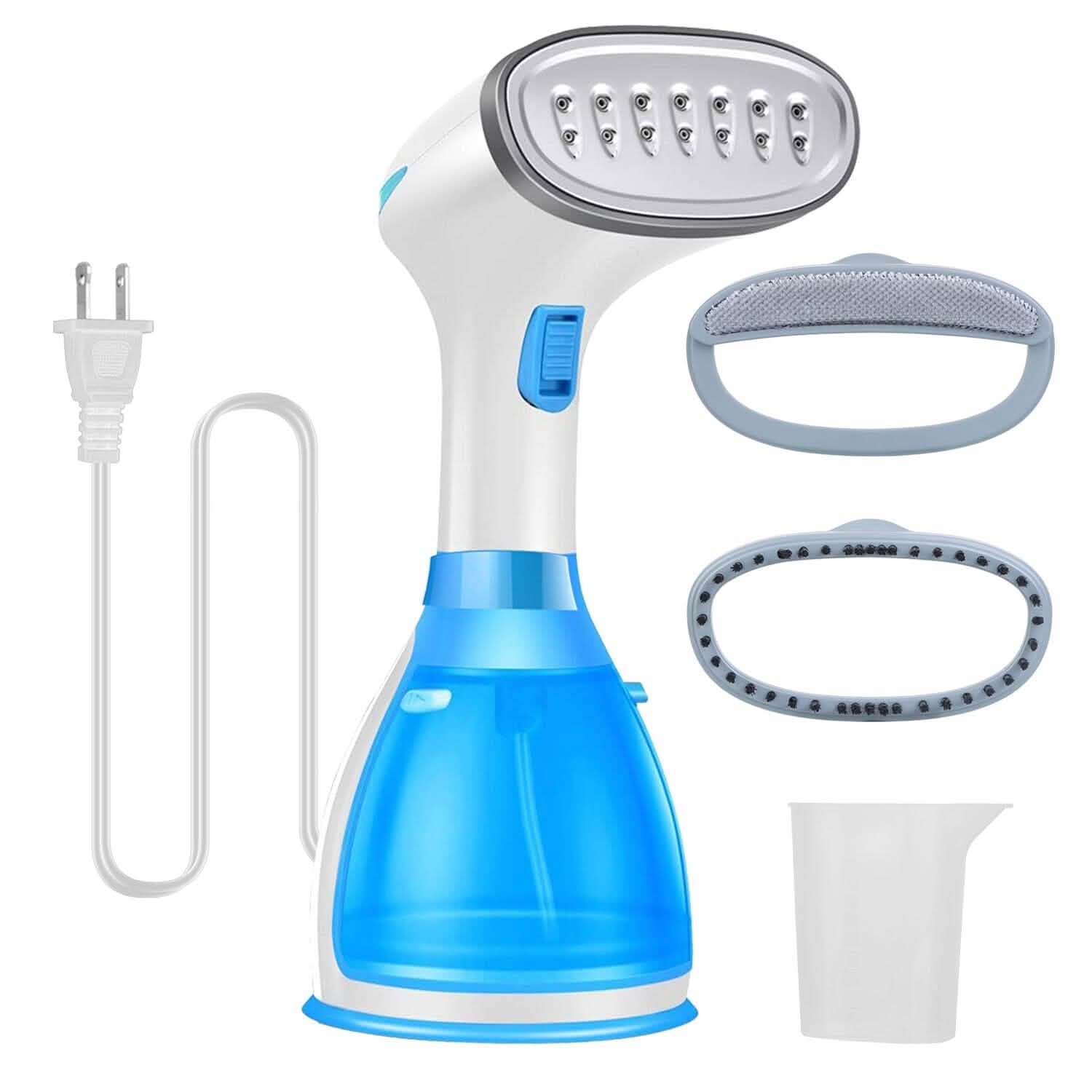 Défroisseur Vapeur Portable 1500W avec 2 Brosses