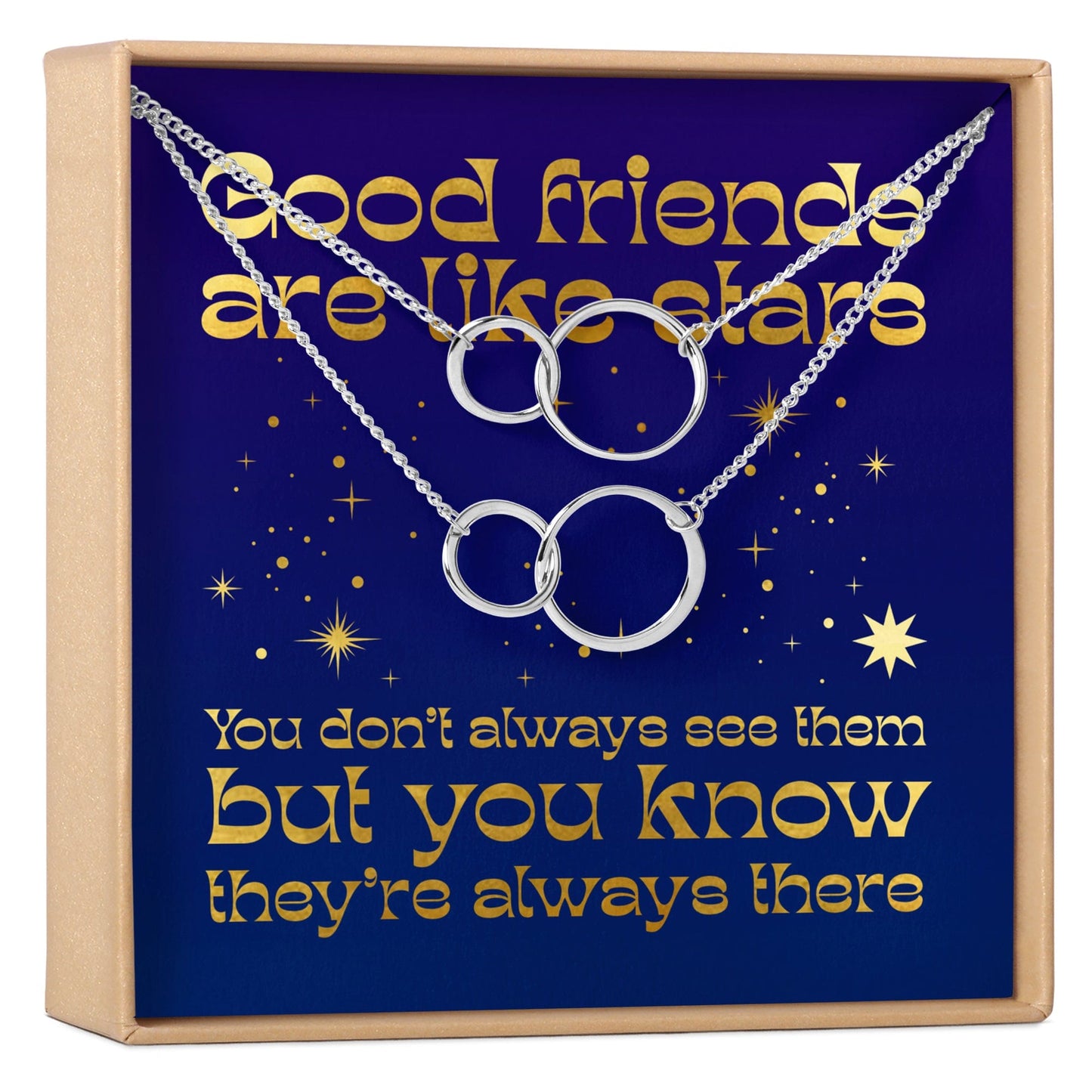 Long Distance Friendship Necklace, Multiple Styles Necklace