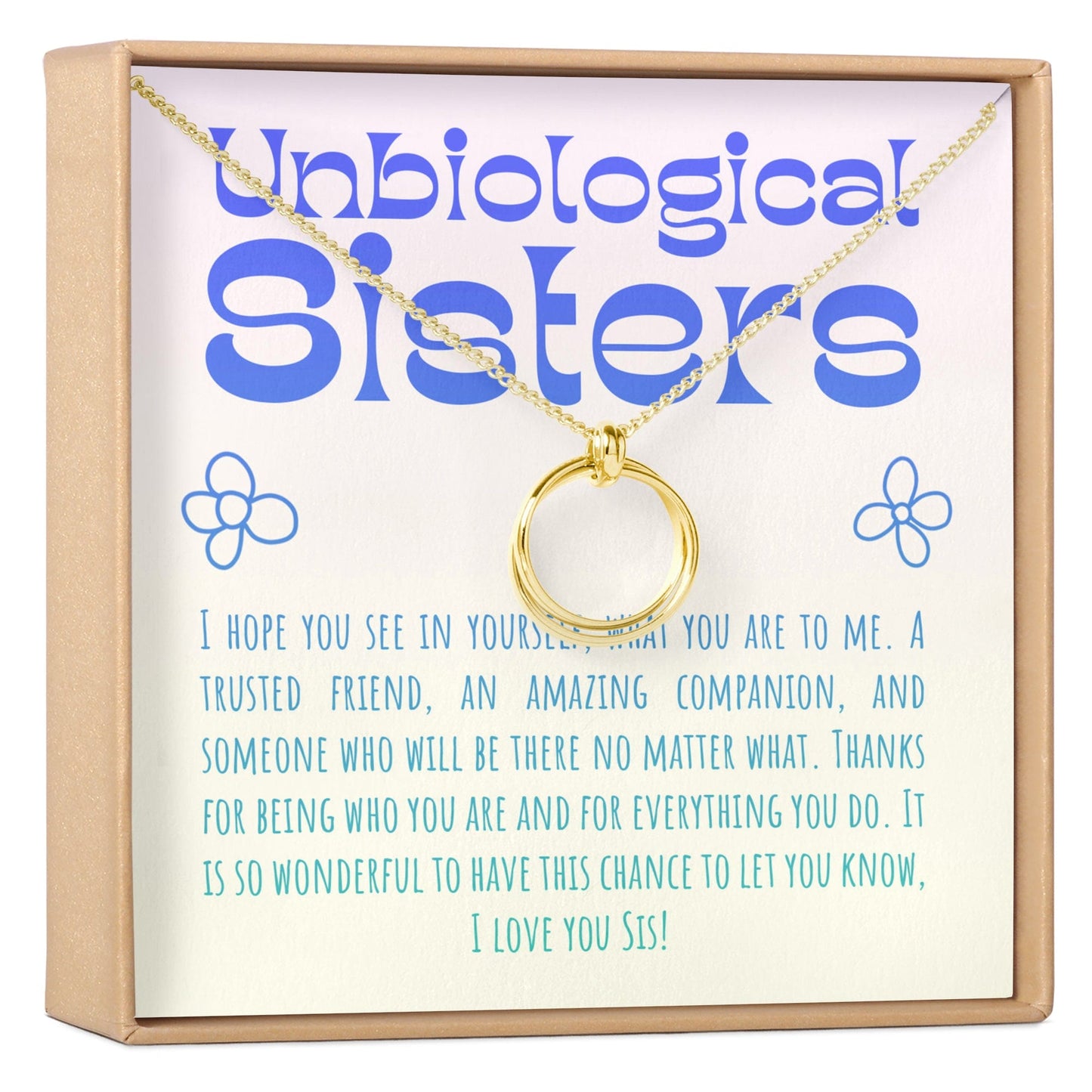 Unbiological Sisters Necklace, Multiple Styles