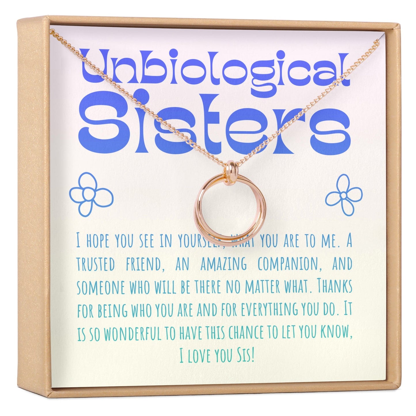 Unbiological Sisters Necklace, Multiple Styles