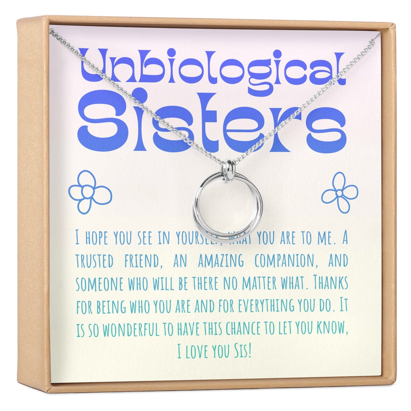 Unbiological Sisters Necklace, Multiple Styles