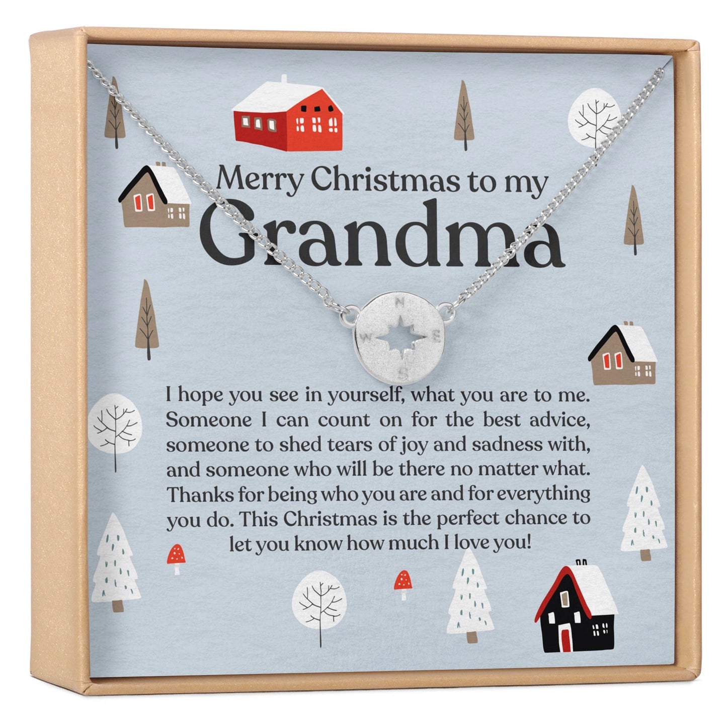 Christmas Gift for Grandmother Necklace, Multiple Styles